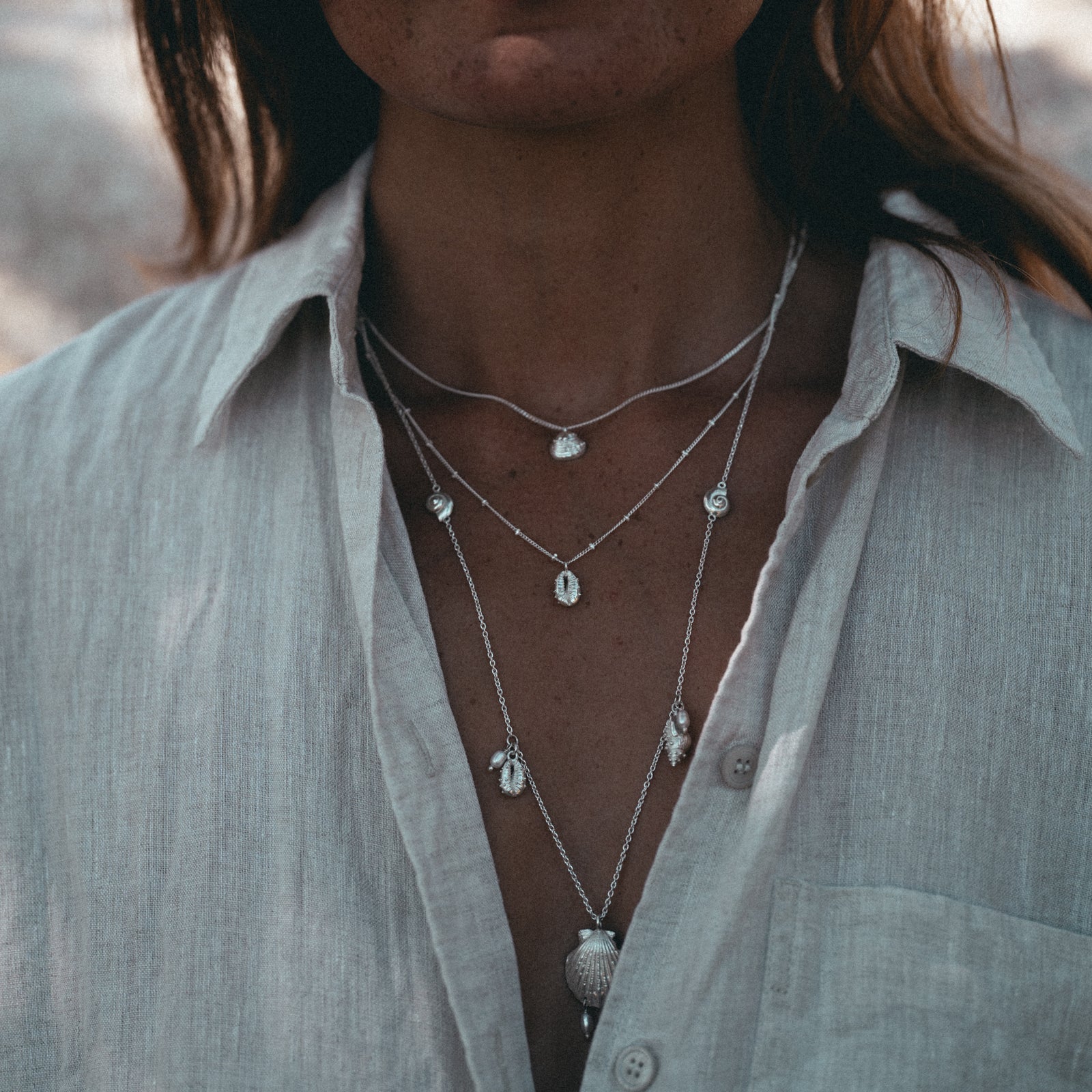 Calypso Mini Necklace Silver