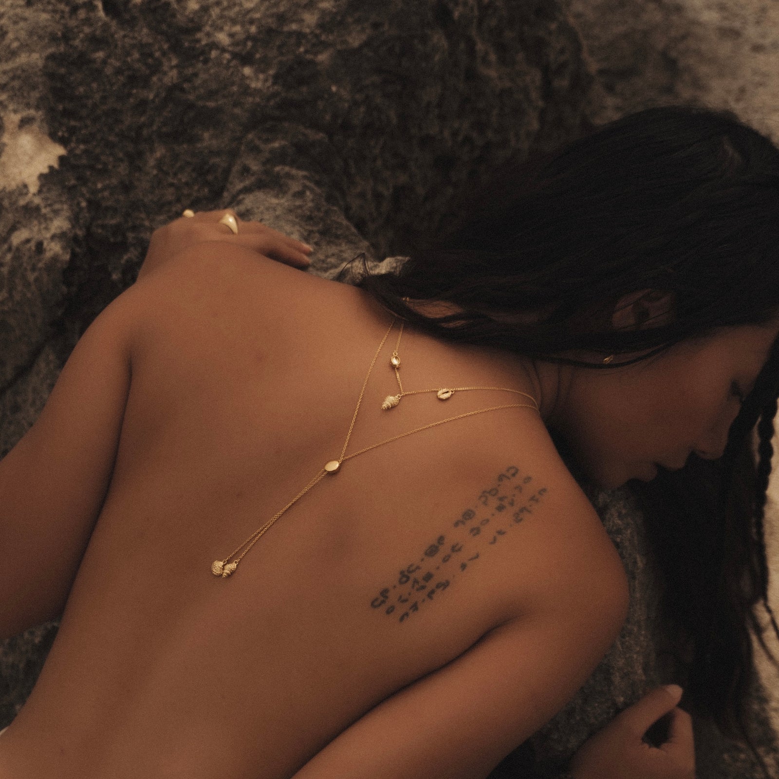 Thalassa Charm Necklace Gold