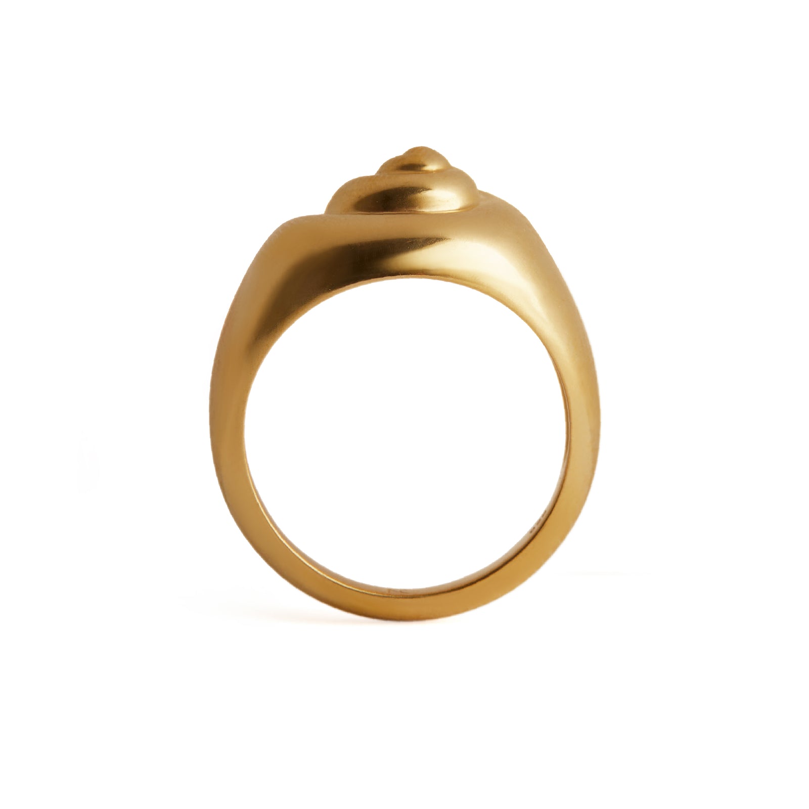 Inanna Spiral Ring Gold