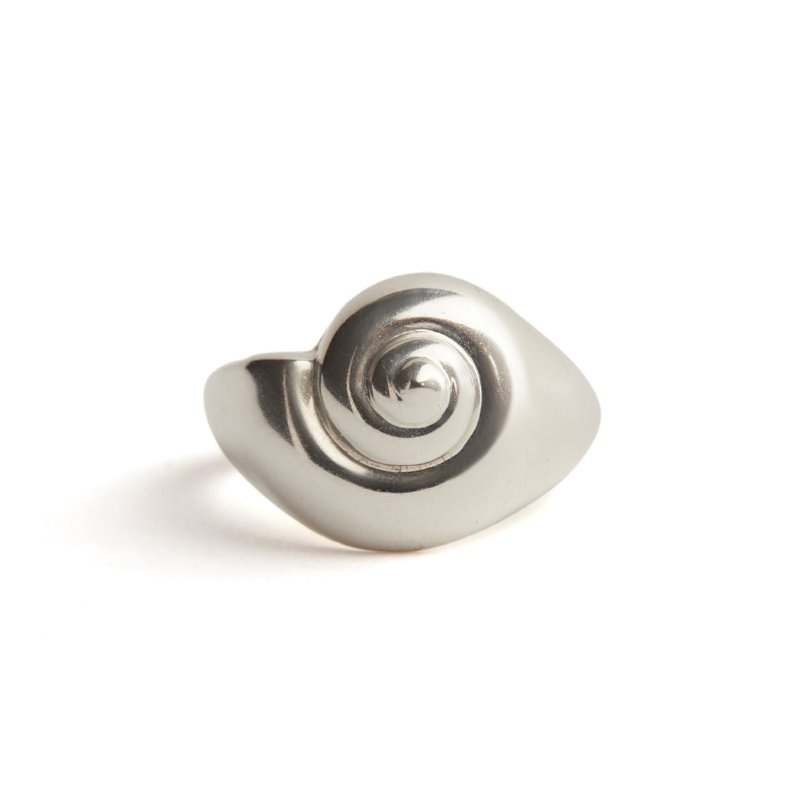 Inanna Spiral Ring Silver