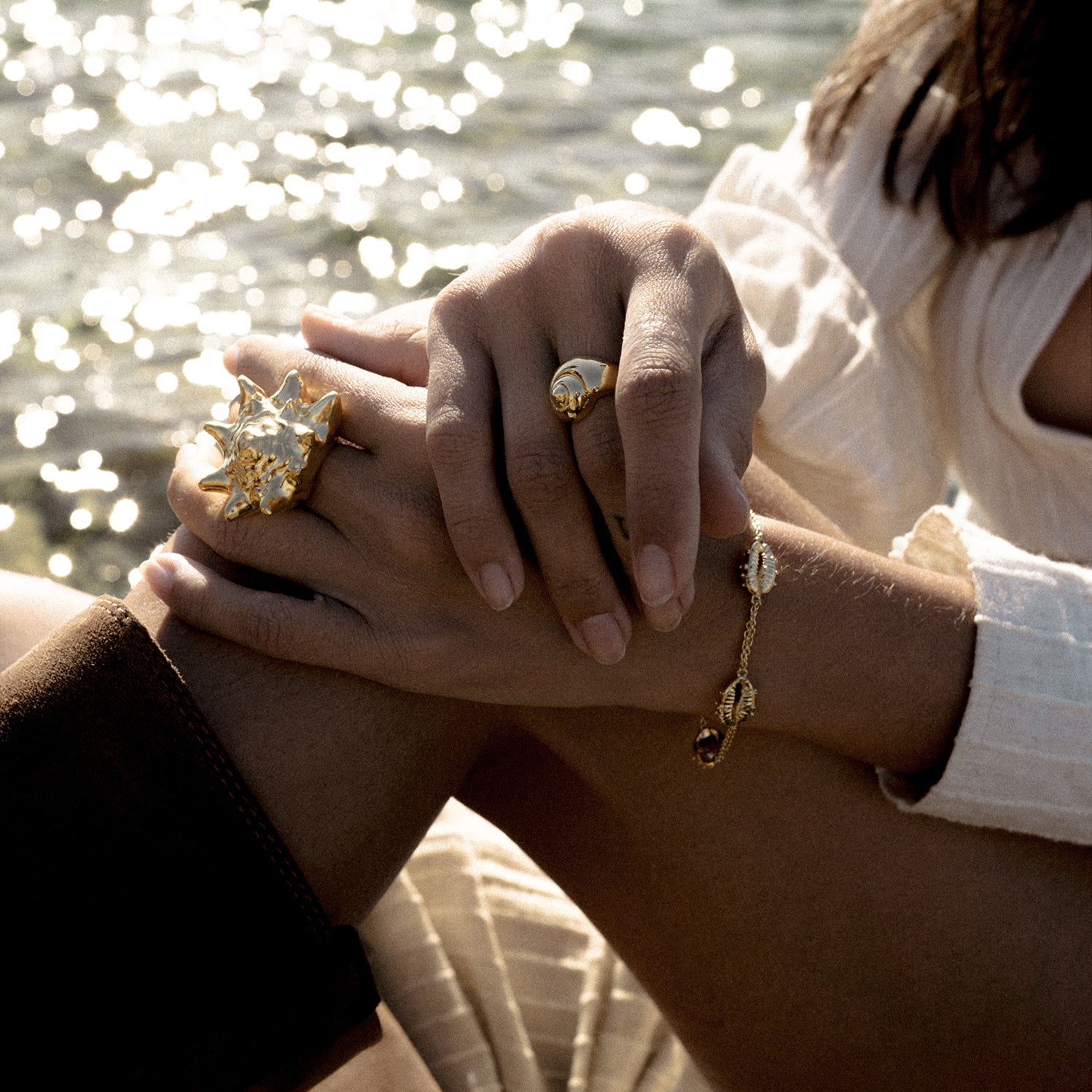 Queen Conch Ring Gold