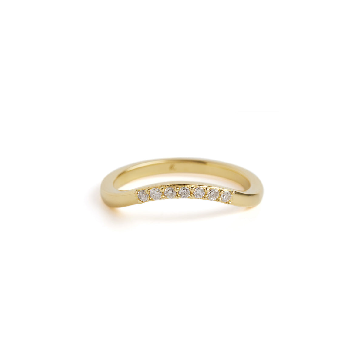 Rays of Light Fine Ring Pink Garnet and Amethyst Solid Gold