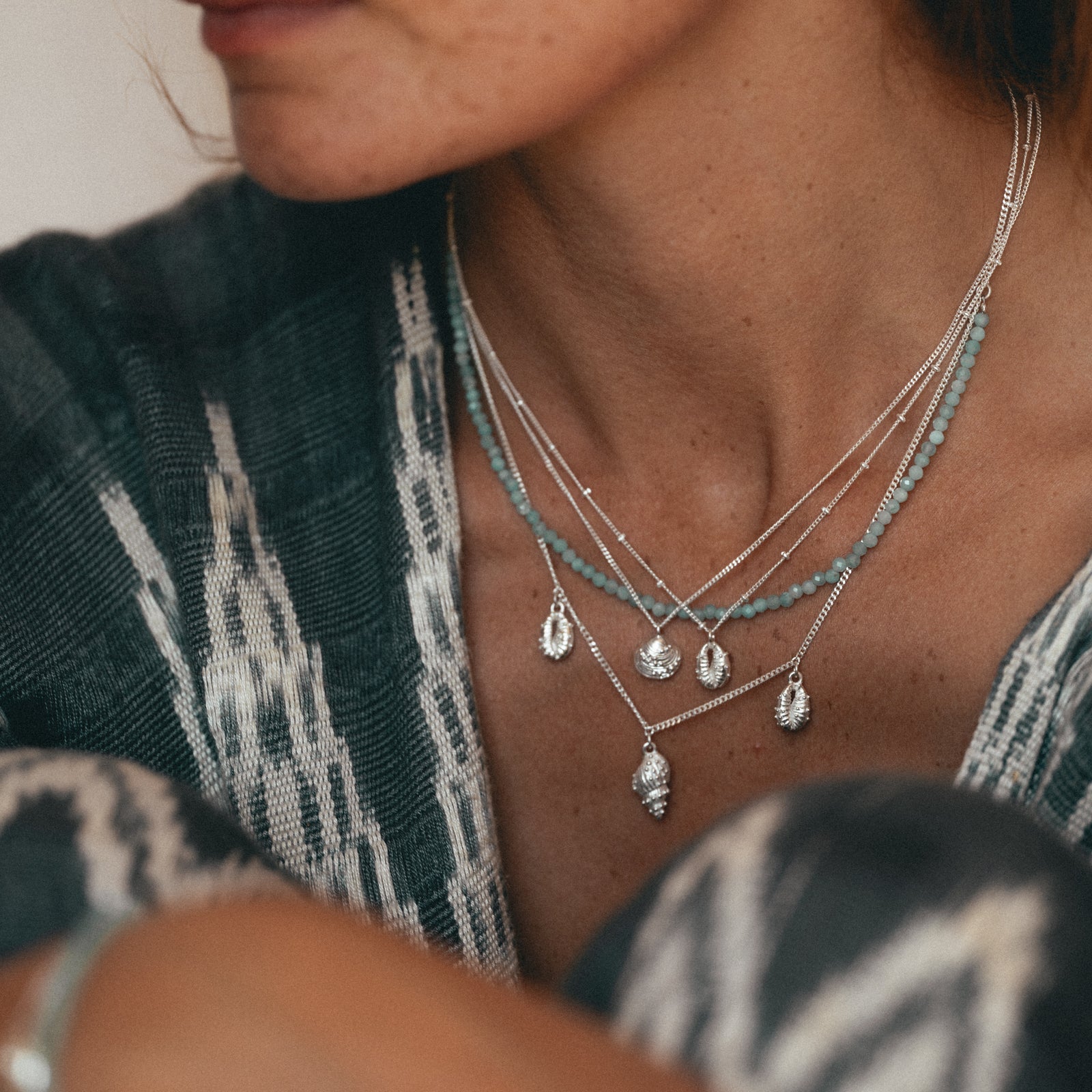 Calypso Mini Necklace Silver