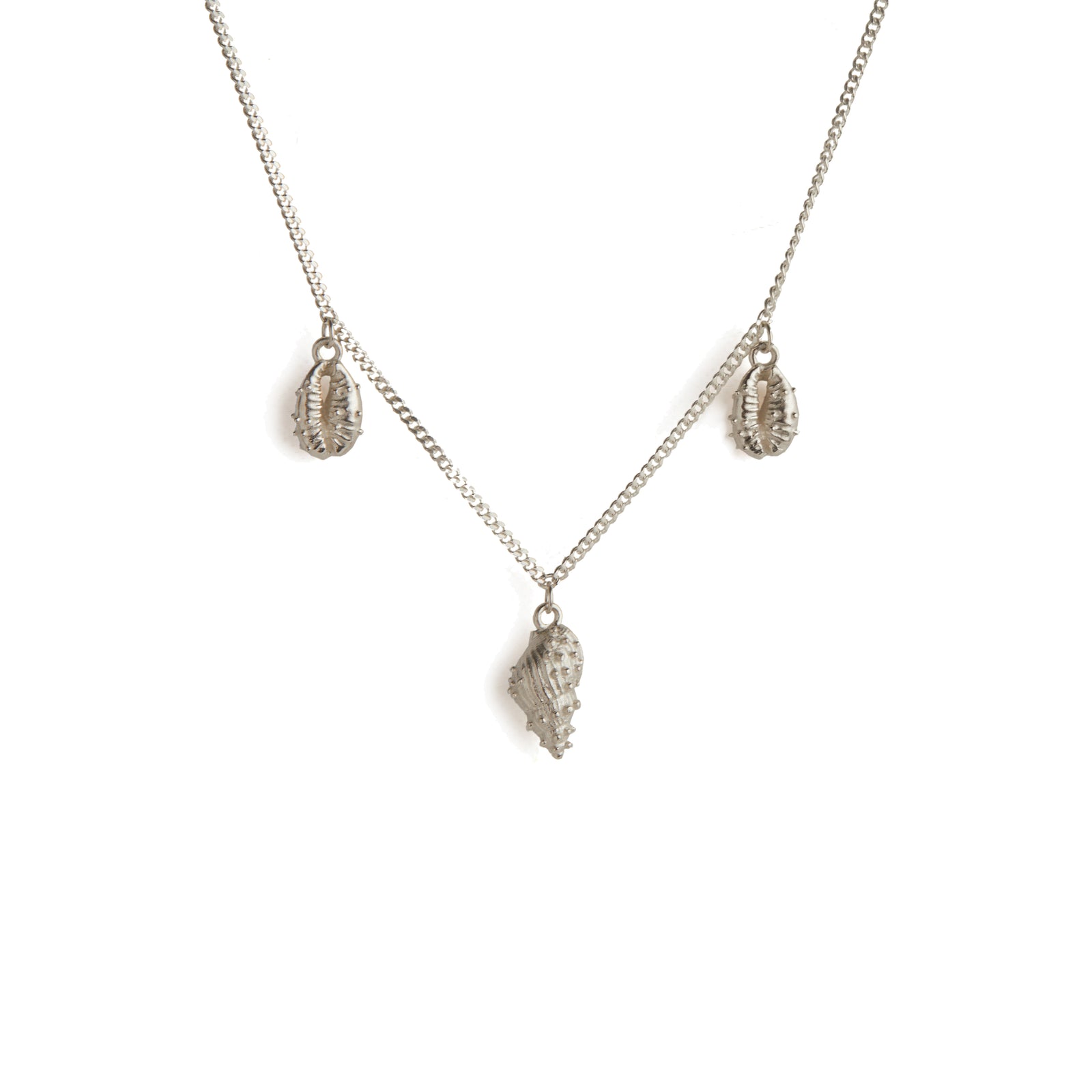 Thalassa Charm Necklace Silver