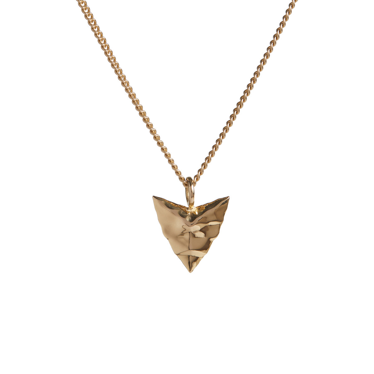 Modern Primitive Mini Necklace Solid Gold