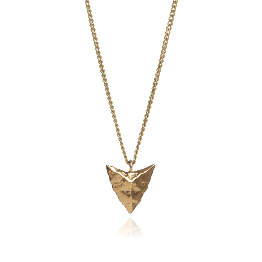 Modern Primitive Mini Necklace Gold