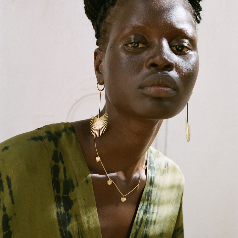 Ishtar Charm Necklace Gold