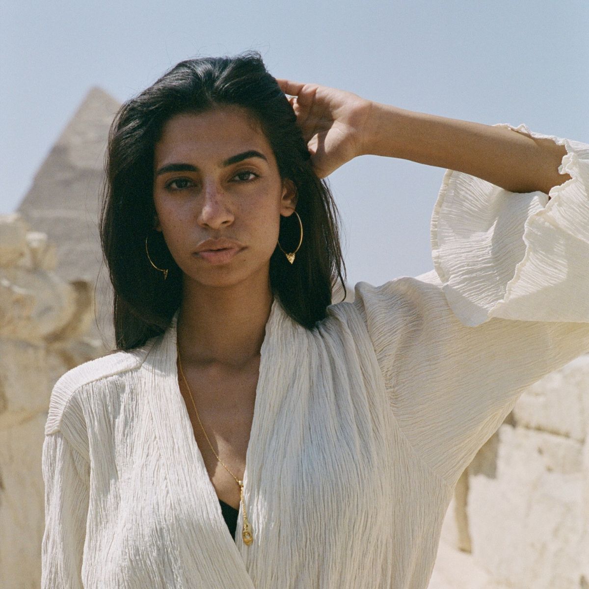 Modern Primitive Large Hoops Gold