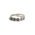 Moon Phases Band Ring Silver