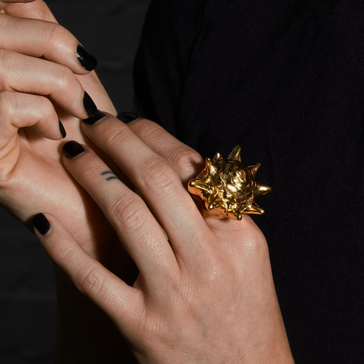 Queen Conch Ring Gold