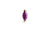 Birthstone Marquise Stud Solid Gold