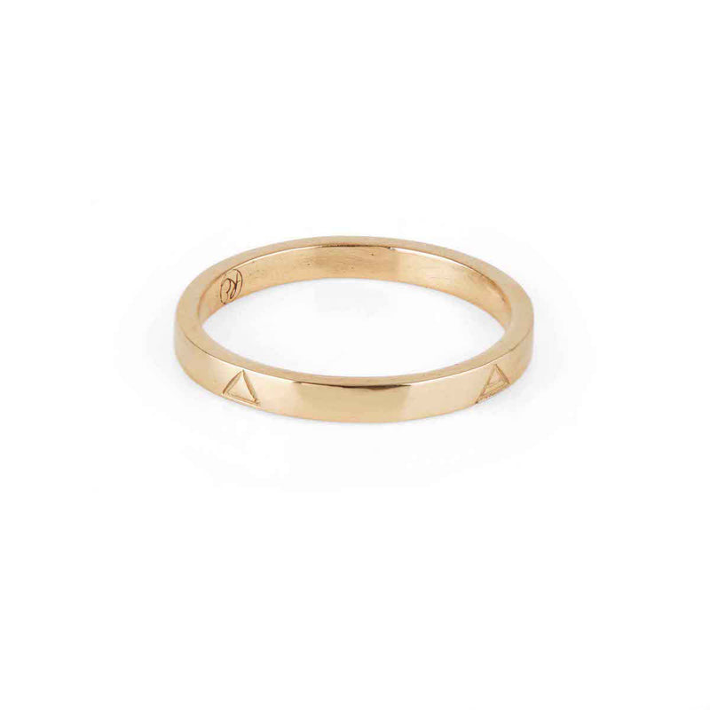 Four Elements Ring Solid Gold