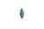 Birthstone Marquise Stud Solid Gold