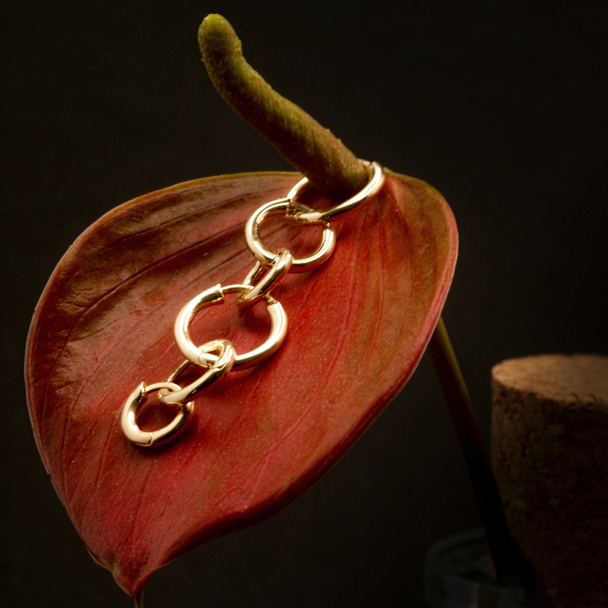 Mini Huggie Hoops Solid Gold