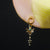 Celestial Mini Ear Jacket with an Emerald Solid Gold