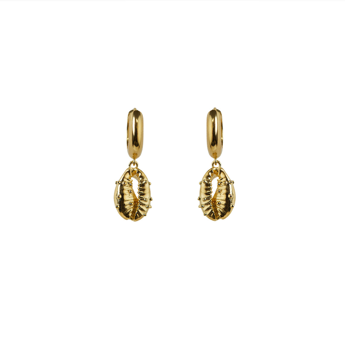 Aphrodite Chunky Hoop Earrings Gold