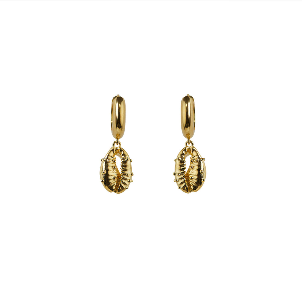Aphrodite Chunky Hoop Earrings Gold