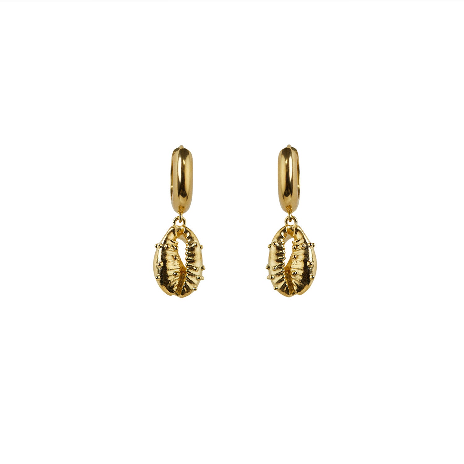 Aphrodite Chunky Hoop Earrings Gold