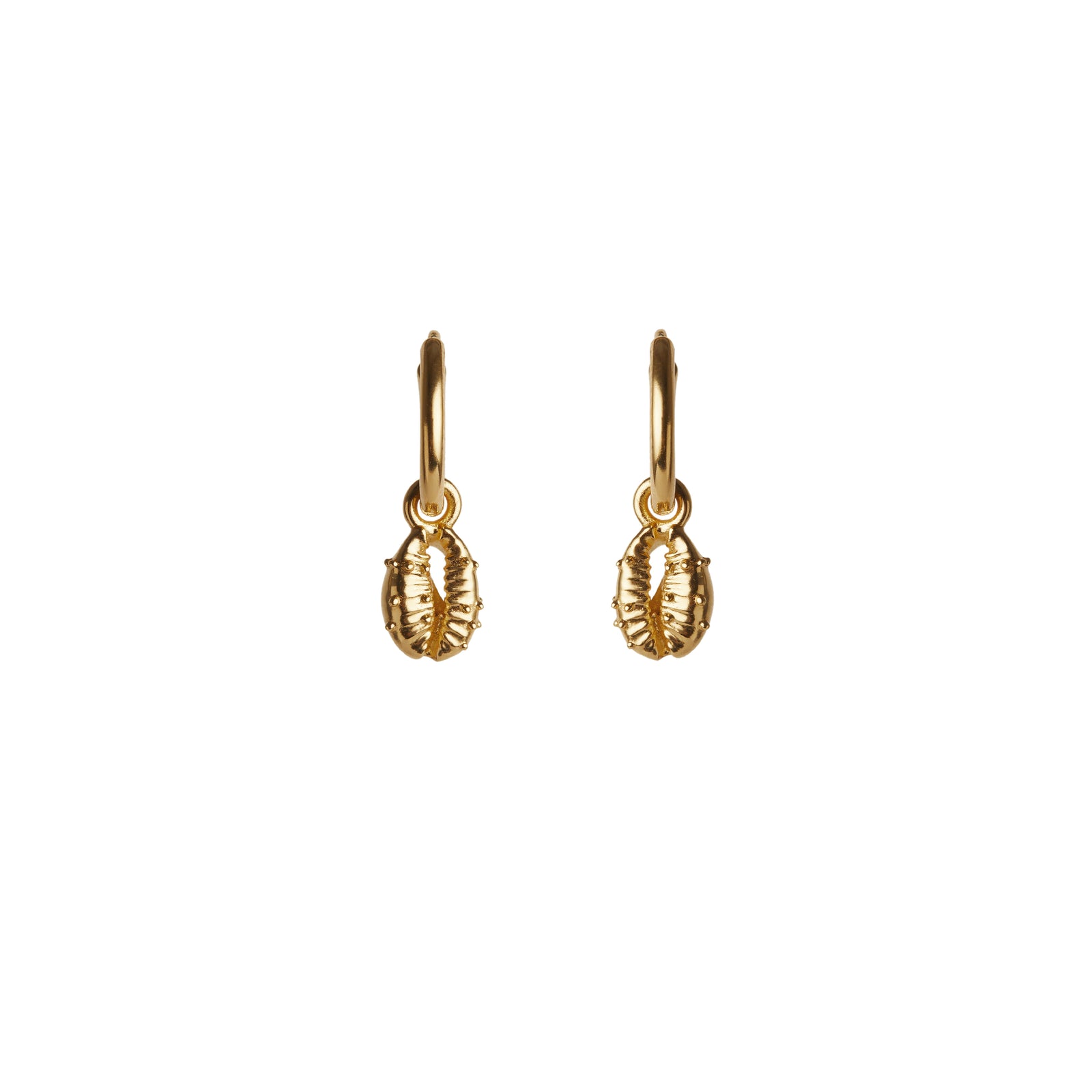 Aphrodite Mini Hoop Earrings Gold
