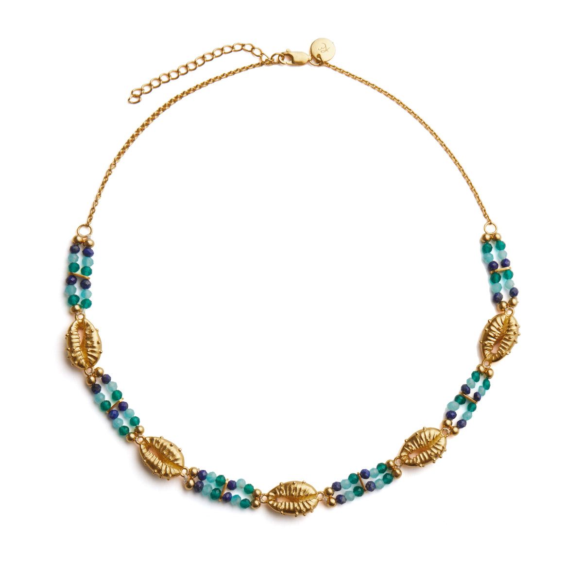 Aphrodite Ocean Choker Necklace Gold