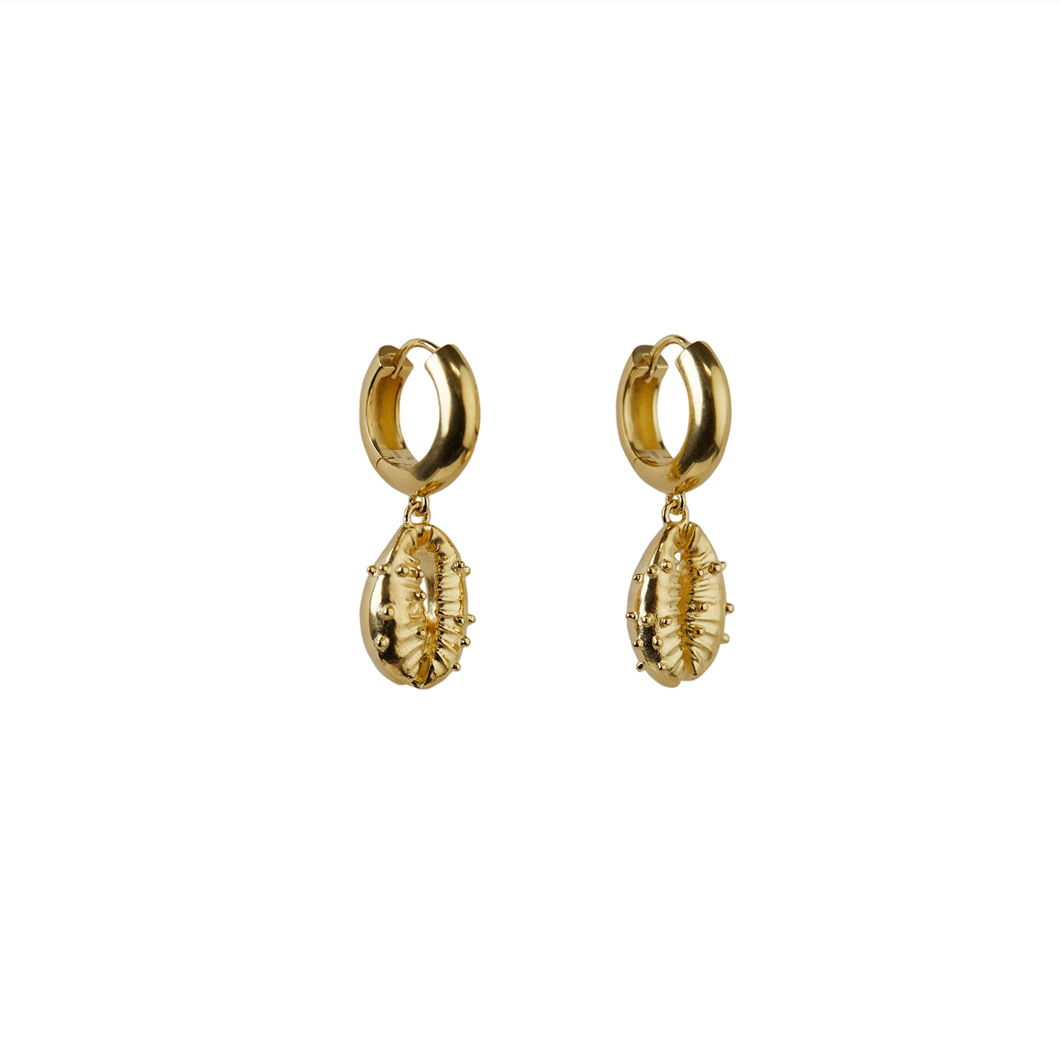 Aphrodite Chunky Hoop Earrings Gold