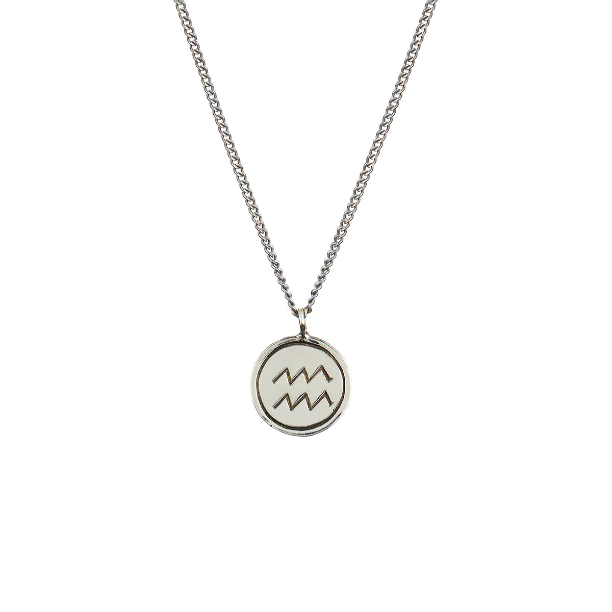 Zodiac Pendant Silver