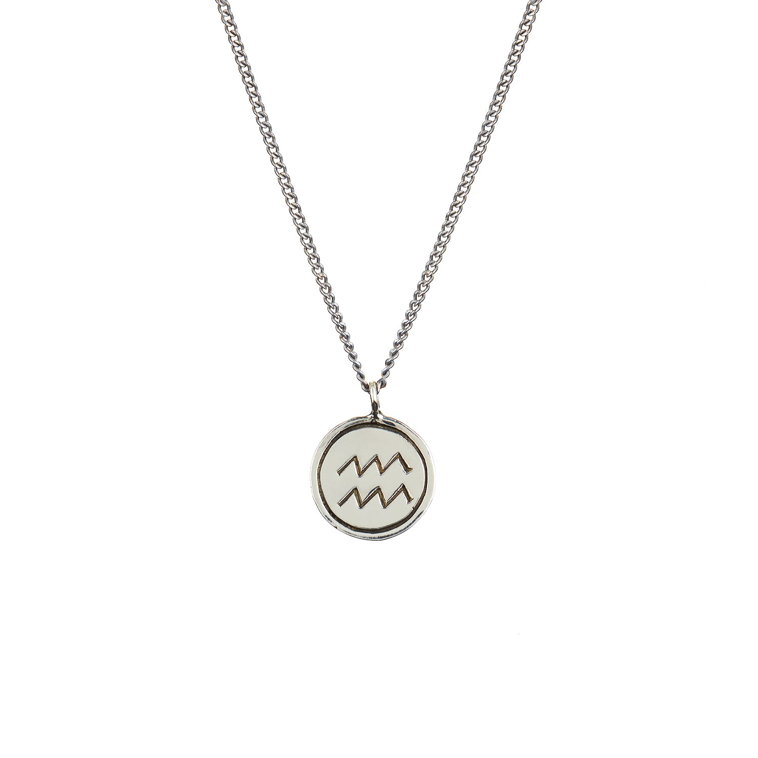 Zodiac Necklace Silver