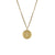 Zodiac Pendant Solid Gold