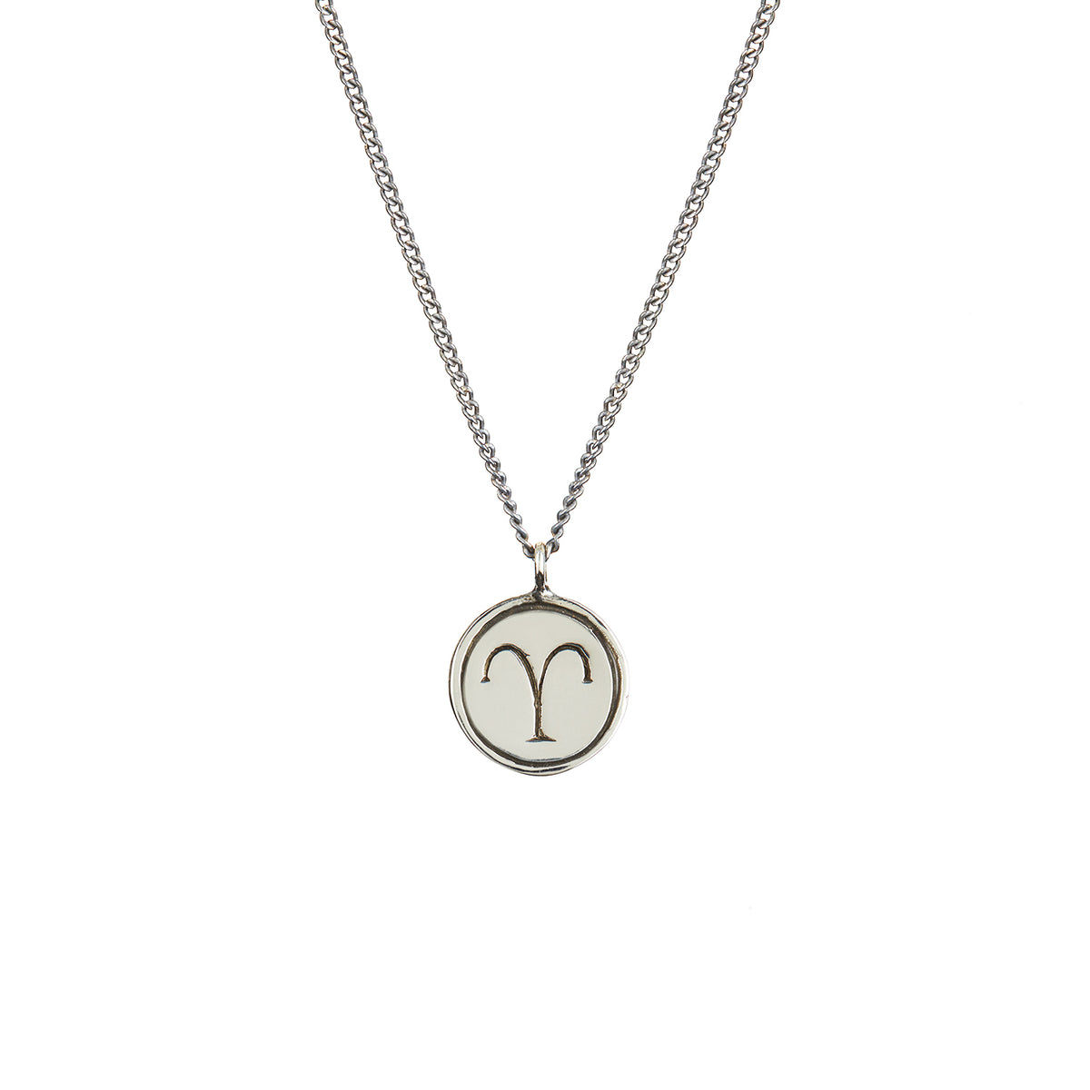 Zodiac Necklace Silver