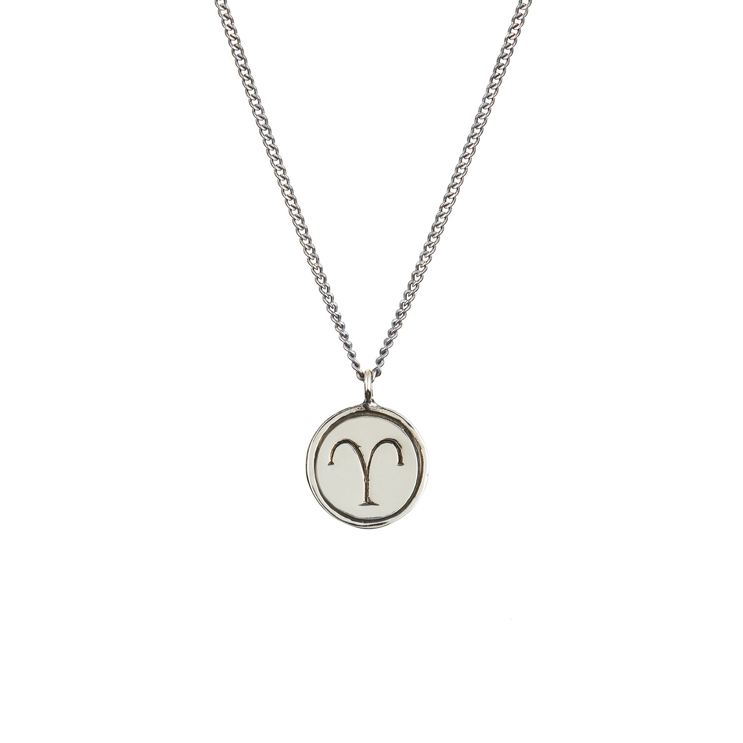 Zodiac Necklace Silver