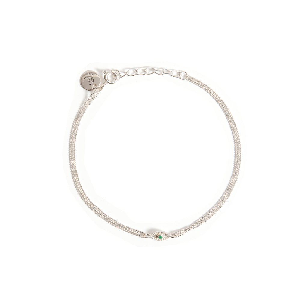 Rays Light Mini Bracelet Emerald