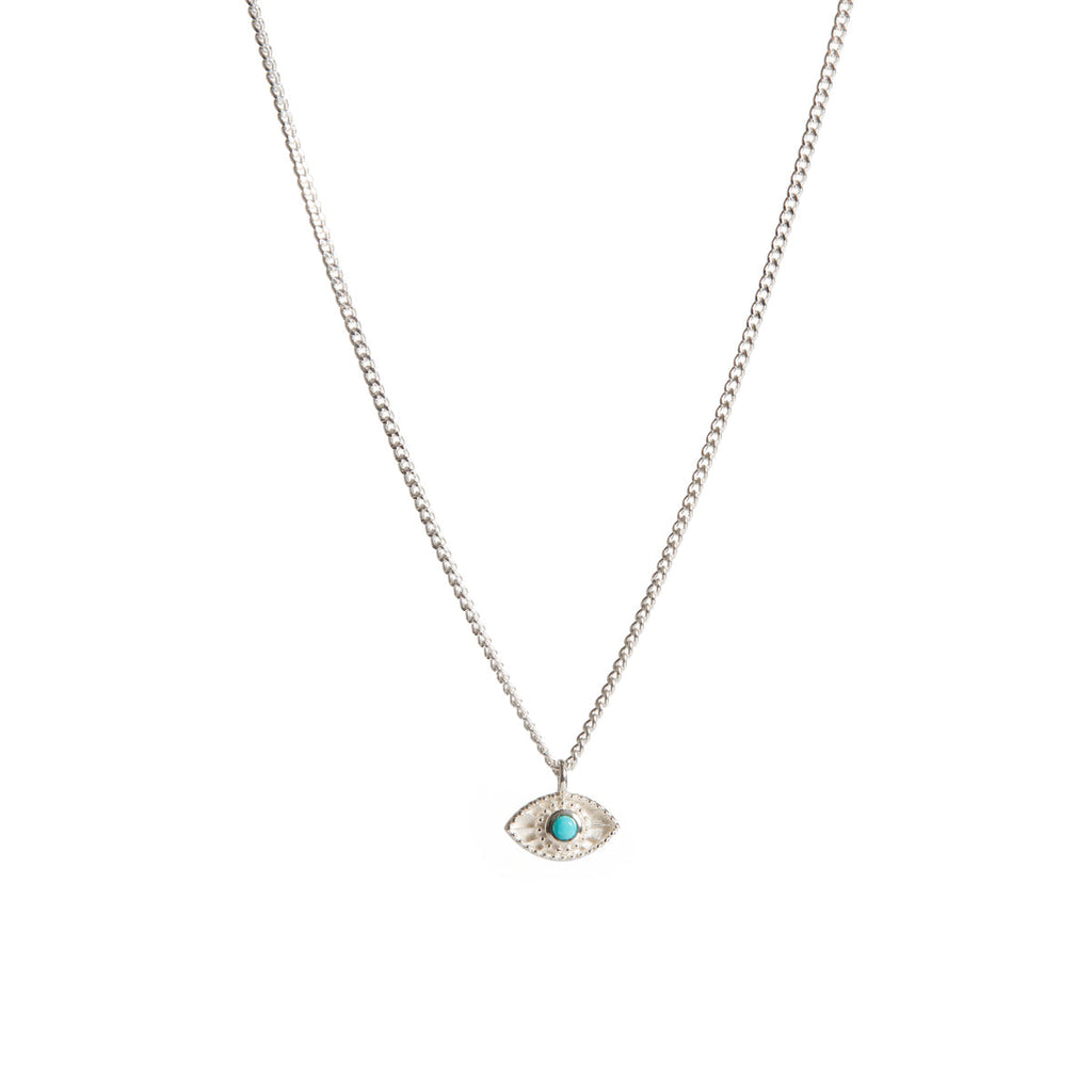 Rays Light Mini Necklace Silver