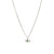 Rays of Light Mini Necklace Turquoise Silver