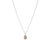 Apollo Necklace Green Onyx Silver