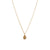 Apollo Necklace Green Onyx Solid Gold