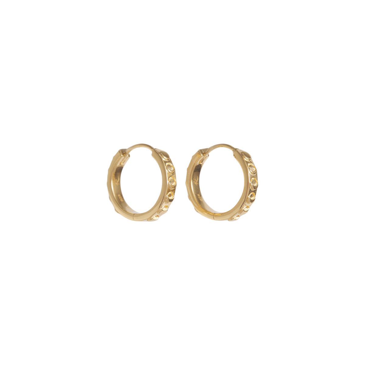 Moon Phases Huggies Solid Gold