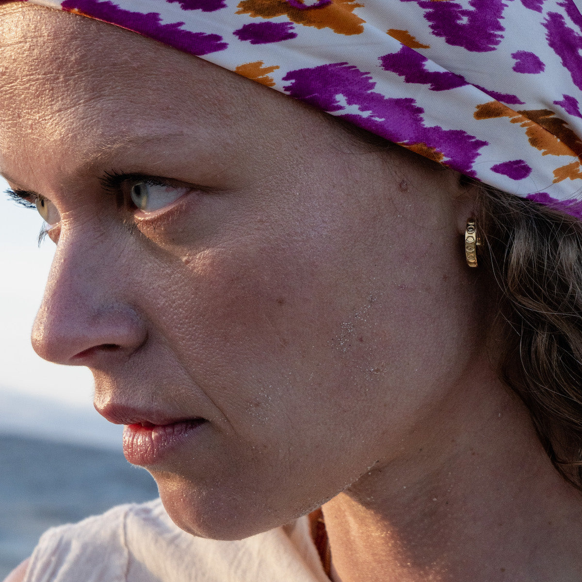 Moon Phases Huggies Silver