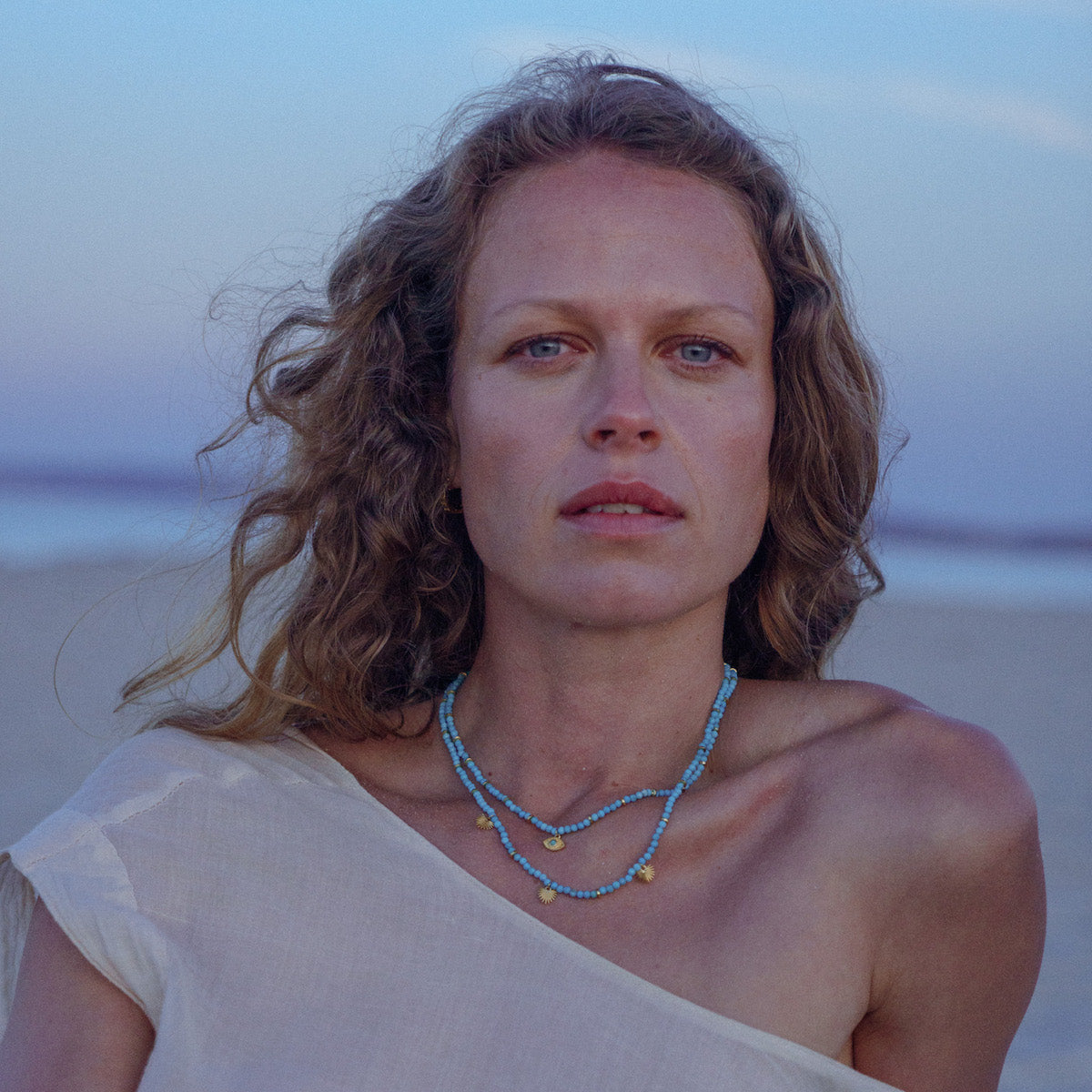 Ishtar Necklace Turquoise Gold