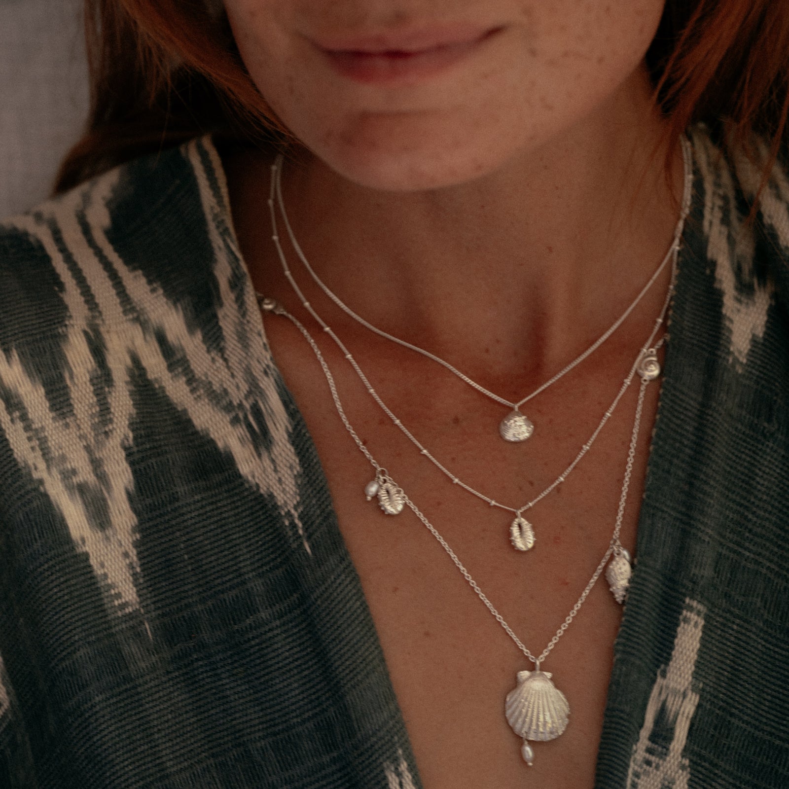 Aphrodite Mini Necklace Silver