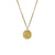 Zodiac Pendant Solid Gold