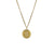 Zodiac Pendant Solid Gold