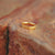Chevron Ring Solid Gold