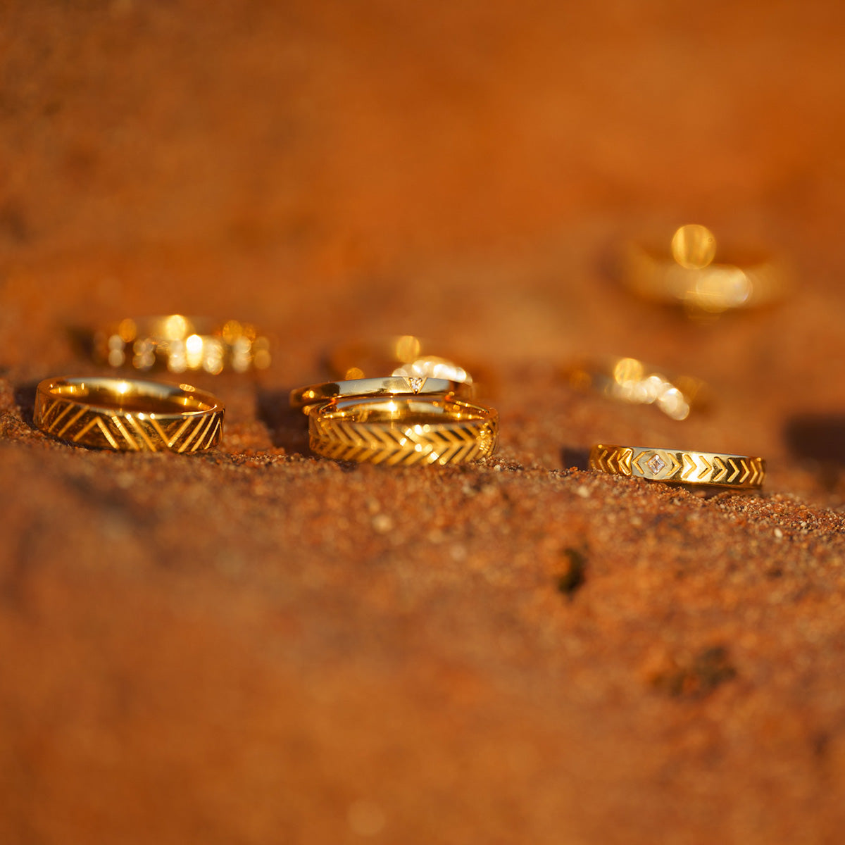 Union Ring Solid Gold