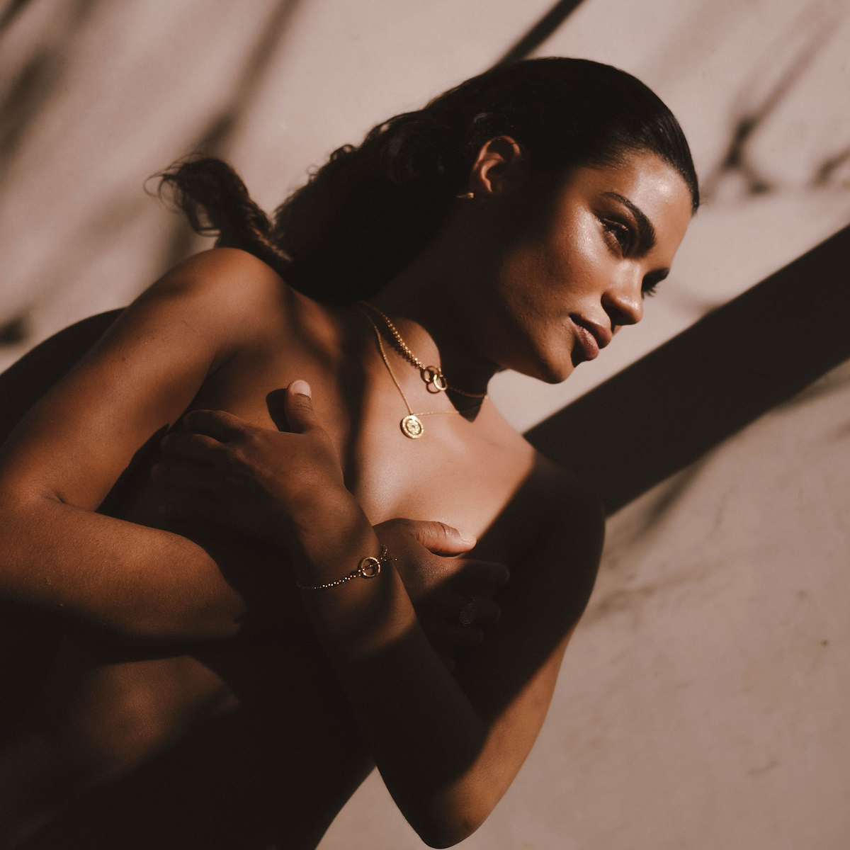 Ouroboros Chain Bracelet Solid Gold