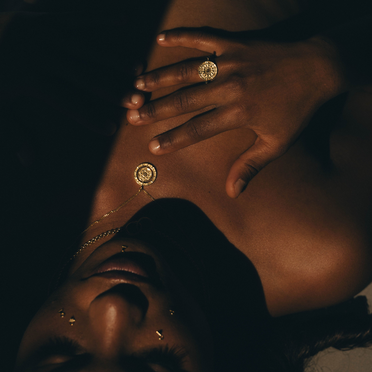 Alchemist's Mini Spinning Necklace Solid Gold