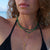 Ishtar Necklace Green Onyx Gold