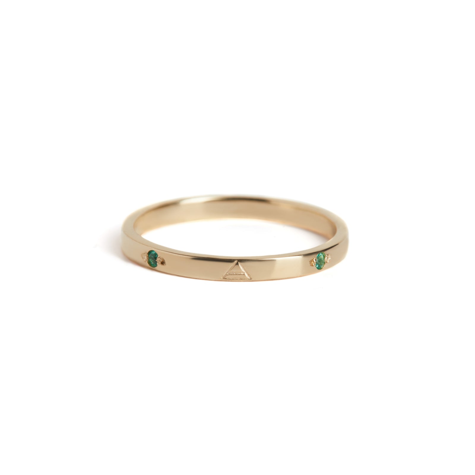 Four Elements Ring Solid Gold