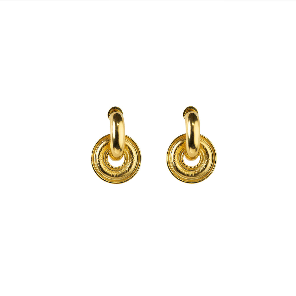 Galatea Chunky Hoop Earrings