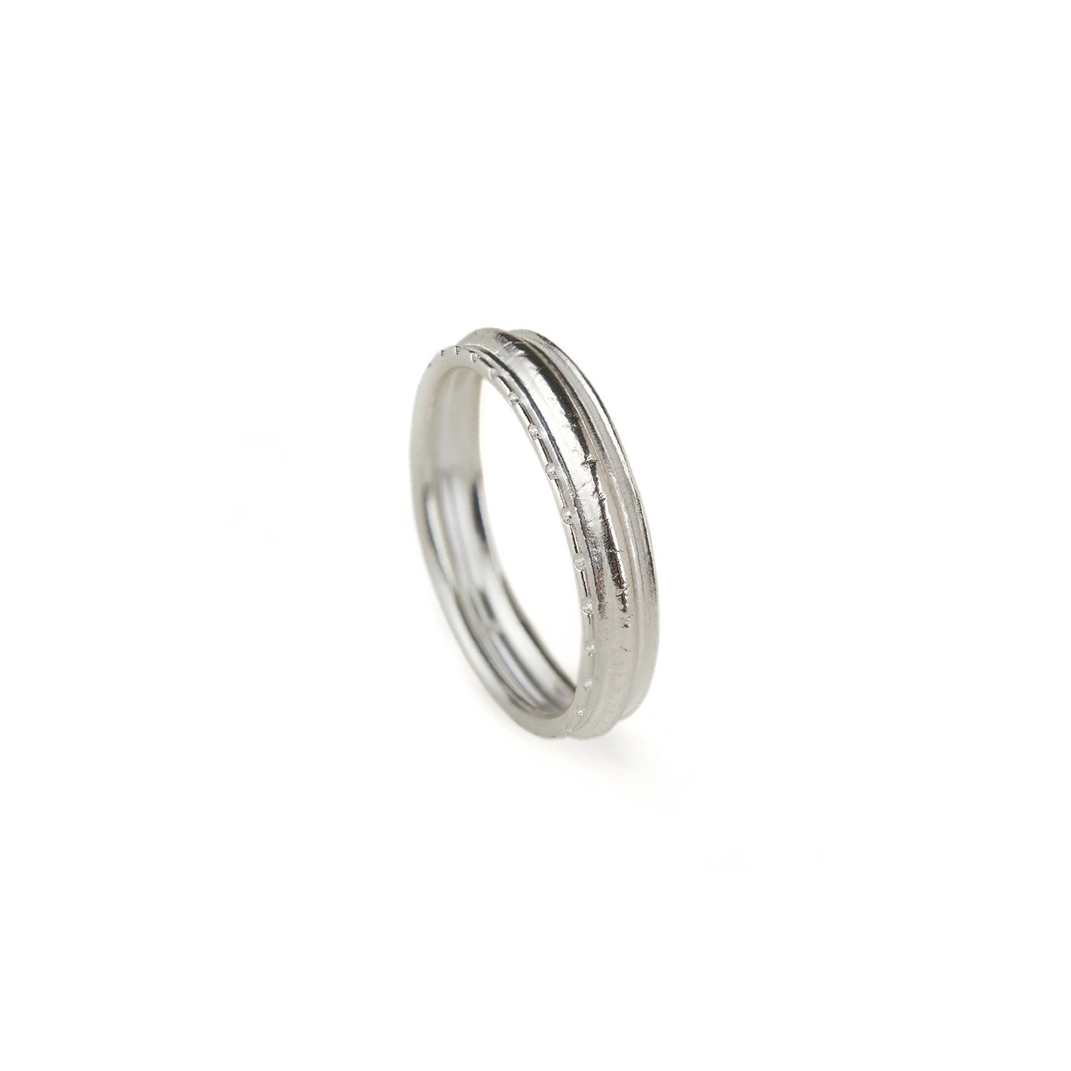 Galatea Slim Band Ring Silver