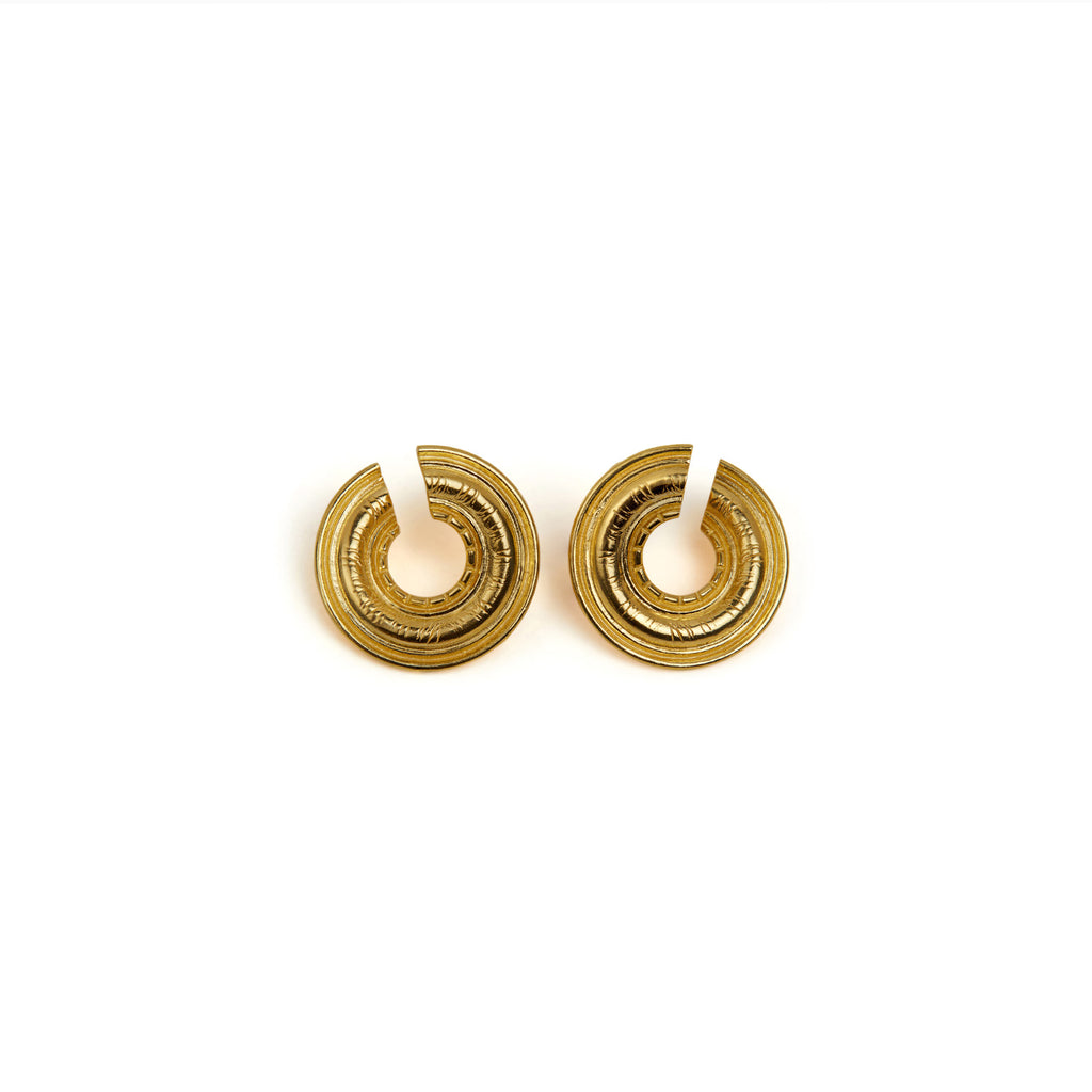 Galatea Twisted Stud Earrings